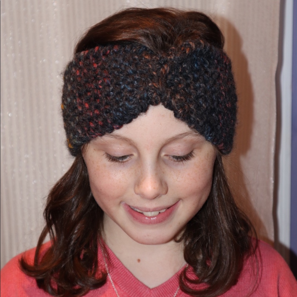 Handmade 100% wool ear warmer
